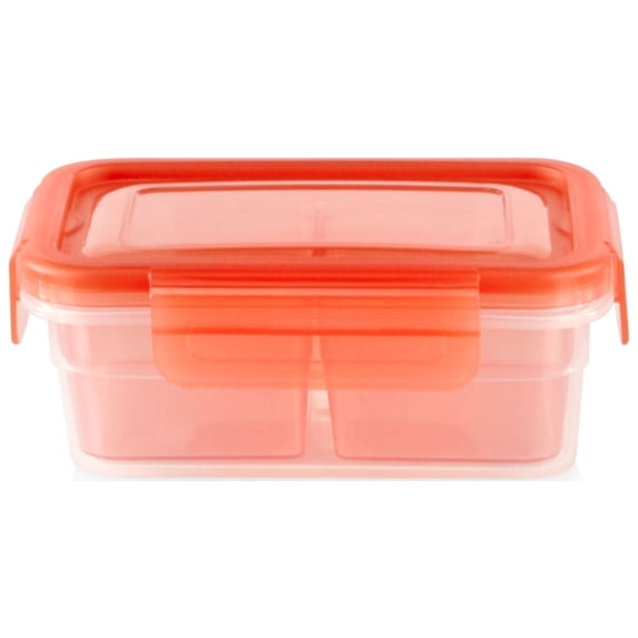 Snapware Meal Prep Divided: 2-cup Rectangle Storage Container, 2-Section