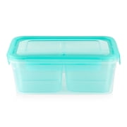Snapware Meal Prep Divided 8.5-cup Rectangle Storage Container, 4-Section
