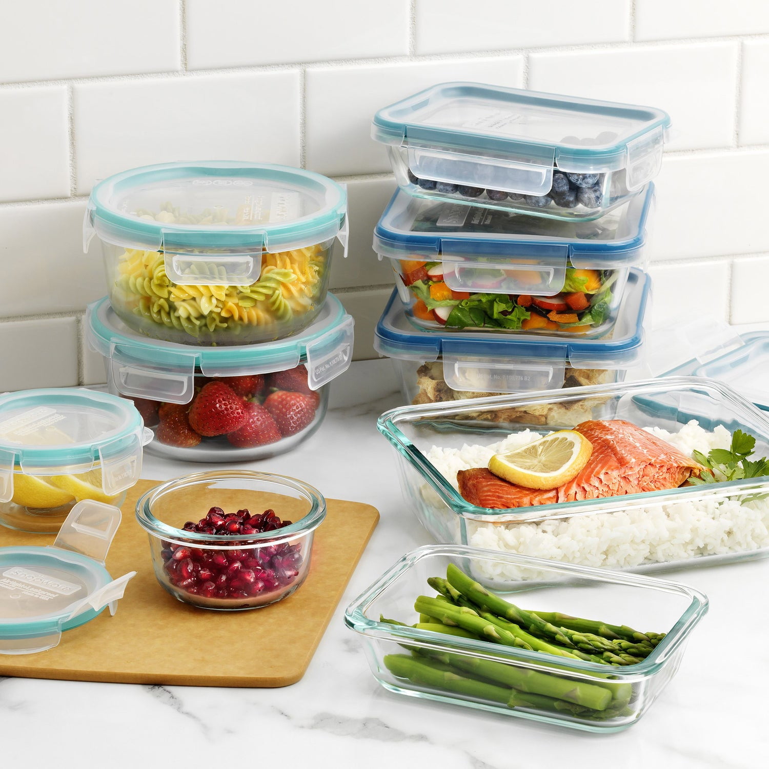 Snapware Pyrex 18-Piece Glass Food Storage Set - Walmart.com