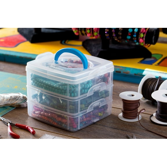 Snapware Snap 'N Stack 3 Layer Home Storage 6" x 6"