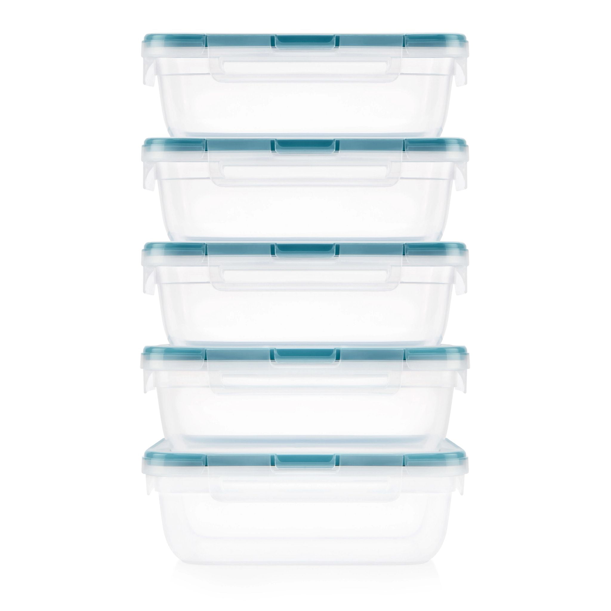  Snapware Total Solution 10-Pc Plastic Food Storage Containers  Set, 3.8-Cup Round Meal Prep Container, Non-Toxic, BPA-Free Lids with 4  Locking Tabs, Microwave, Dishwasher, and Freezer Safe : Home & Kitchen