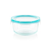 Snapware Total Solution Glass Food Storage with Lid, 4 Cups, A Practical Choice for Dry Goods and Bulk Ingredients