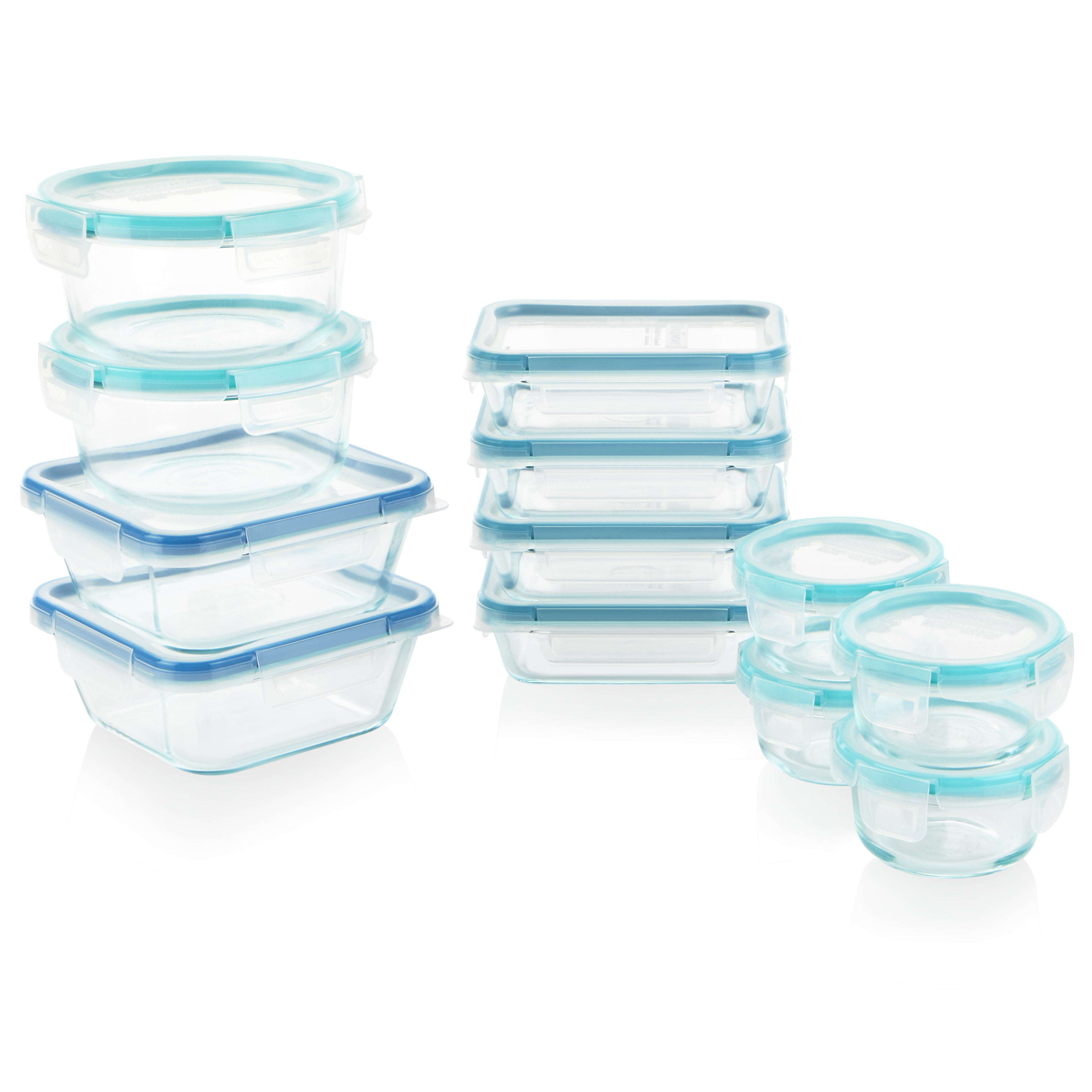 Snapware Total Solution Pyrex Glass Food Storage 24-piece Set