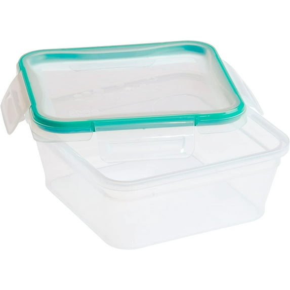 Snapware Total Solution Rectangular Plastic Food Storage Set 5.35-Cup, BPA Free, Meal Prep, Leak-Proof, Microwave, Freezer and Dishwasher Safe