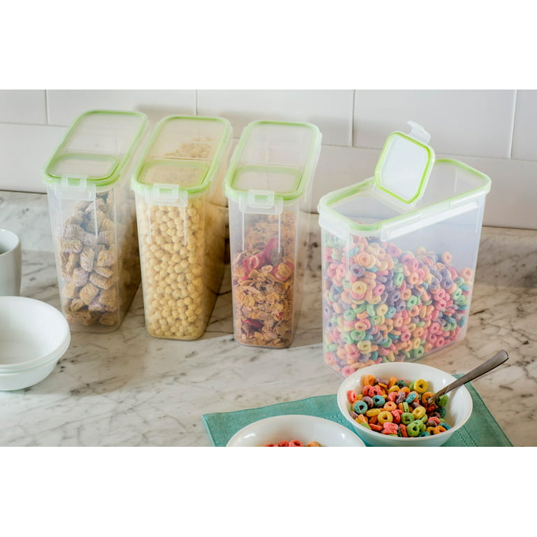 Stackable Square Plastic Bowl with Lid Large Opening Space-saving