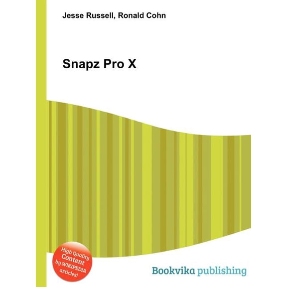 Snapz Pro X (Paperback)