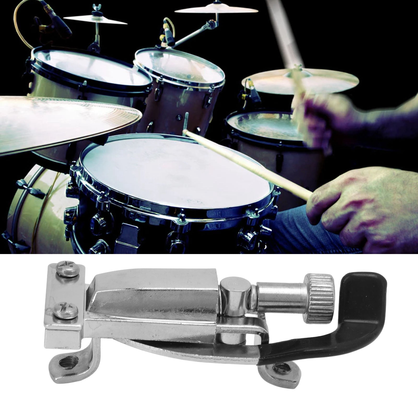 Snare Drum Regulator Percussion, Sand Belt Metal Strainer With Screw