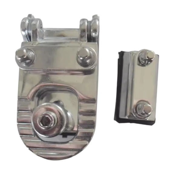 Snare Drum Strainer Repairing Tool Parts Metal Easy Installation Replaces Throw Off Snare Strainer Snare Drum Adjuster,1 set * snare drum strainer,Silver