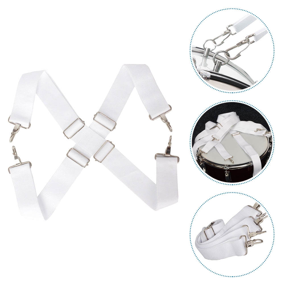 Snare Drum Strap Adjustable Nylon Marching Drum Strap Belt Waist Drum