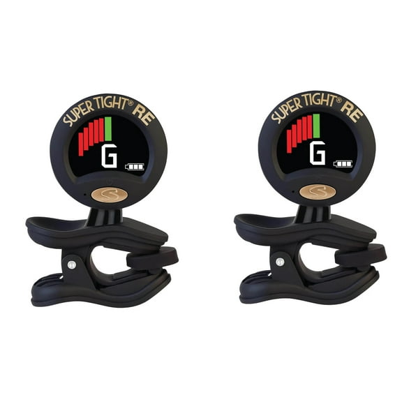 Snark Guitar Tuner Instrument ST-8 All High Definition Display 2pk