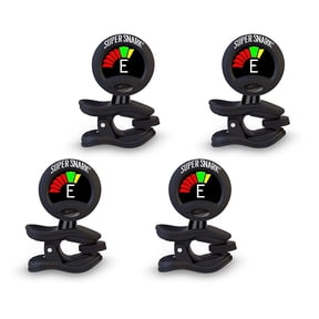 Super Snark SS-3 Rechargeable Clip-on Tuner 4-Pack