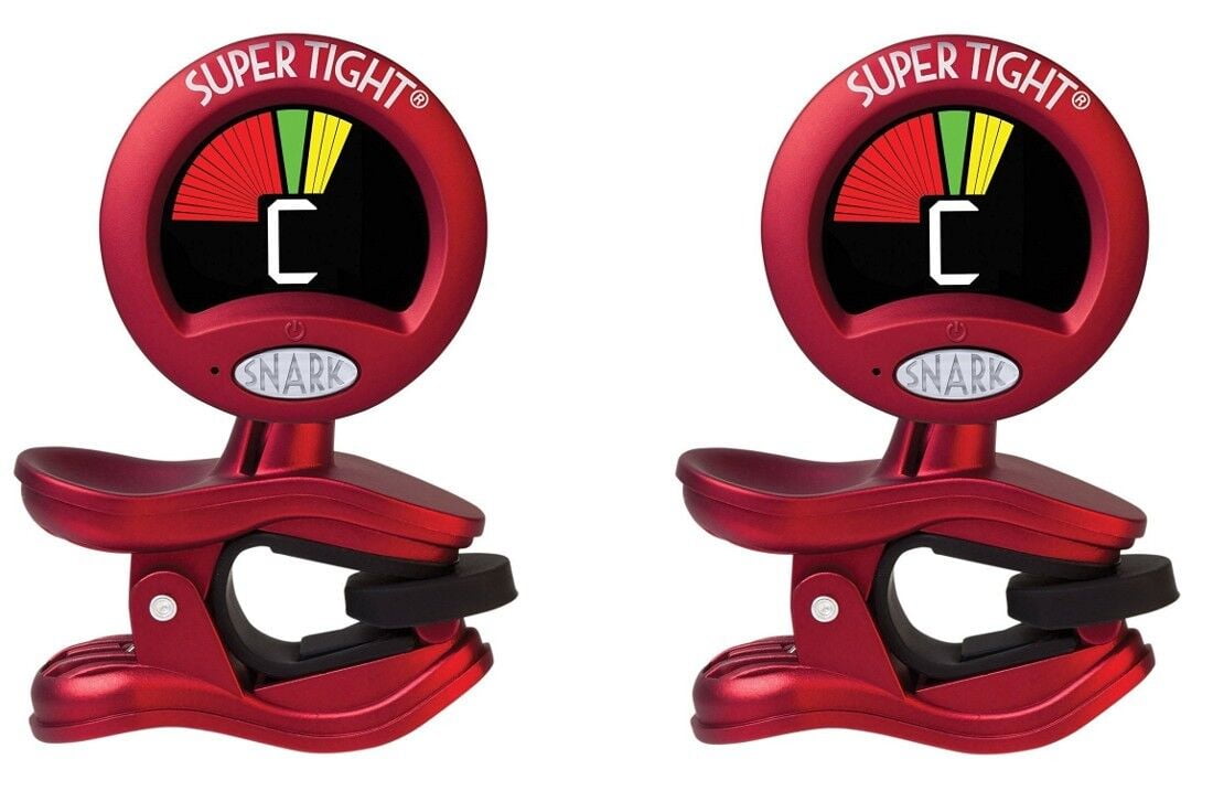 Snark Tuner TWO PACK ST-2 Super Tight All Instrument Tuner w Metronome