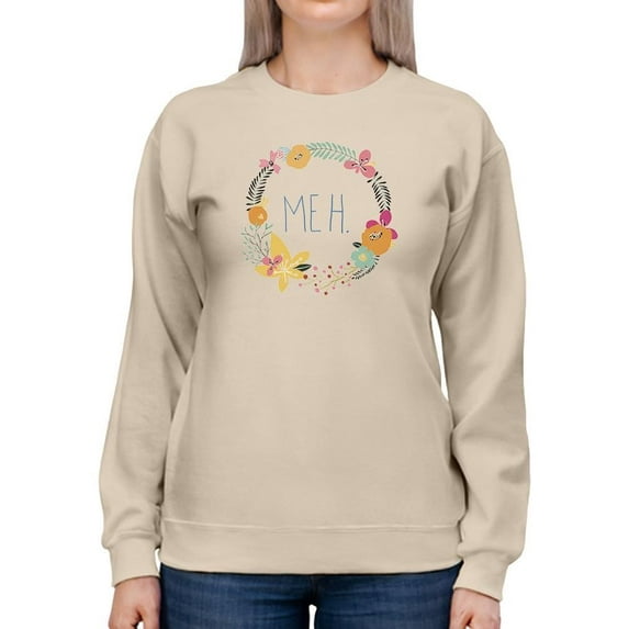 Snarky Florals Ix. Sweatshirt Women -June Erica Vess Designs, Female 4X-Large