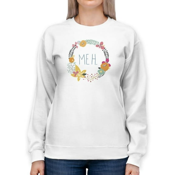 Snarky Florals Ix. Sweatshirt Women -June Erica Vess Designs, Female 5X-Large