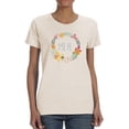 thumbnail image 1 of Snarky Florals Ix. T-Shirt Women -June Erica Vess Designs, Female 3X-Large, 1 of 4