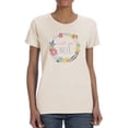 thumbnail image 1 of Snarky Florals Viii. T-Shirt Women -June Erica Vess Designs, Female XX-Large, 1 of 4