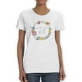 thumbnail image 1 of Snarky Florals Viii. T-Shirt Women -June Erica Vess Designs, Female XX-Large, 1 of 4