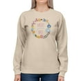 thumbnail image 1 of Snarky Florals Xii. Sweatshirt Women -June Erica Vess Designs, Female 3X-Large, 1 of 4