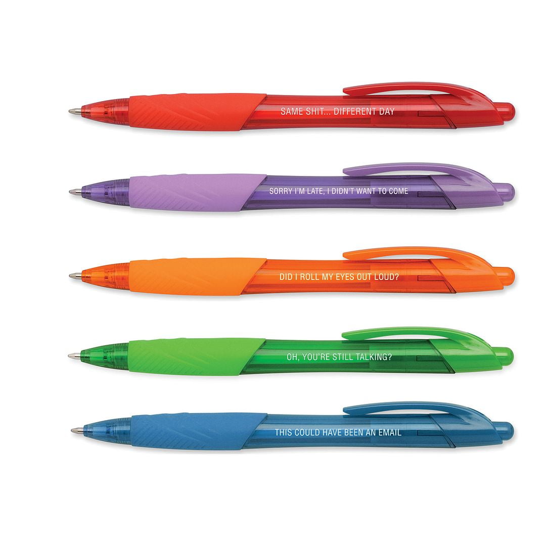 https://i5.walmartimages.com/seo/Snarky-Office-Pens-Set-of-5-Funny-Pens-Vibrant-Ink-Color-With-Funny-White-Imprint-Brightly-Colored-Pen-Ink-Matches-Barrel-Coworker-Present_b92f2f38-c381-4021-bd10-892ed29fd522.68d975cfb90066eda106f93b56cef82b.jpeg