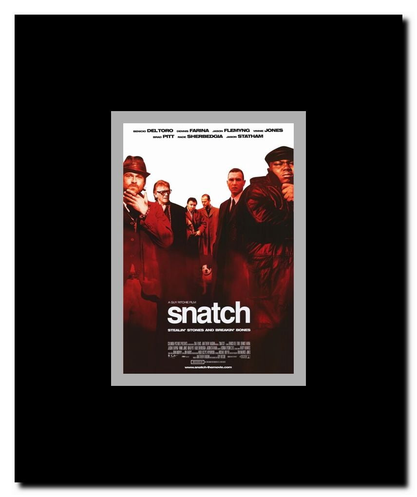Snatch Framed Movie Poster