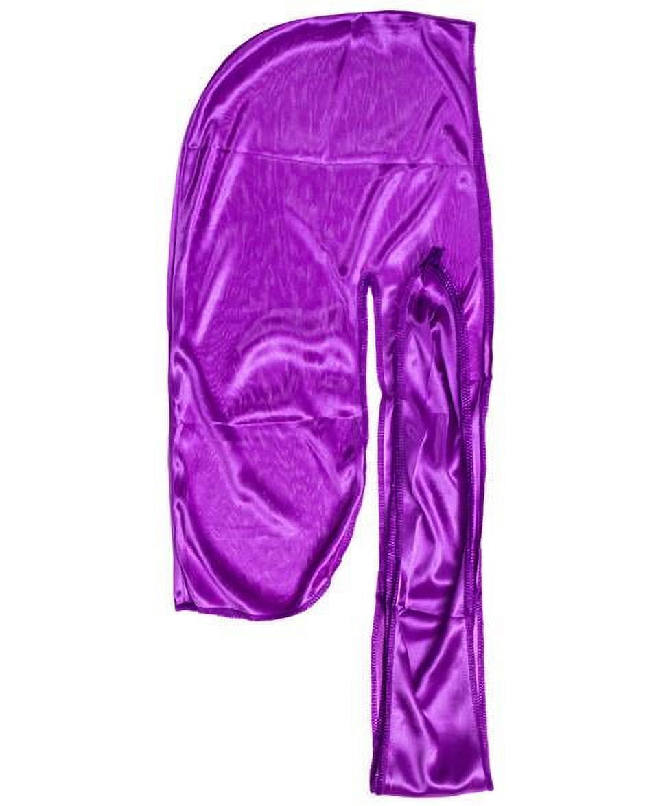 Purple Silky Durag - Drippyy Durags