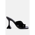 thumbnail image 1 of Snatched Intertwined Toe Ring Heeled Sandals, 1 of 10