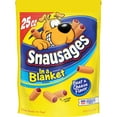 thumbnail image 1 of Snausages In a Blanket Beef & Cheese Flavored Dog Snack, 25-Ounce, 1 of 3