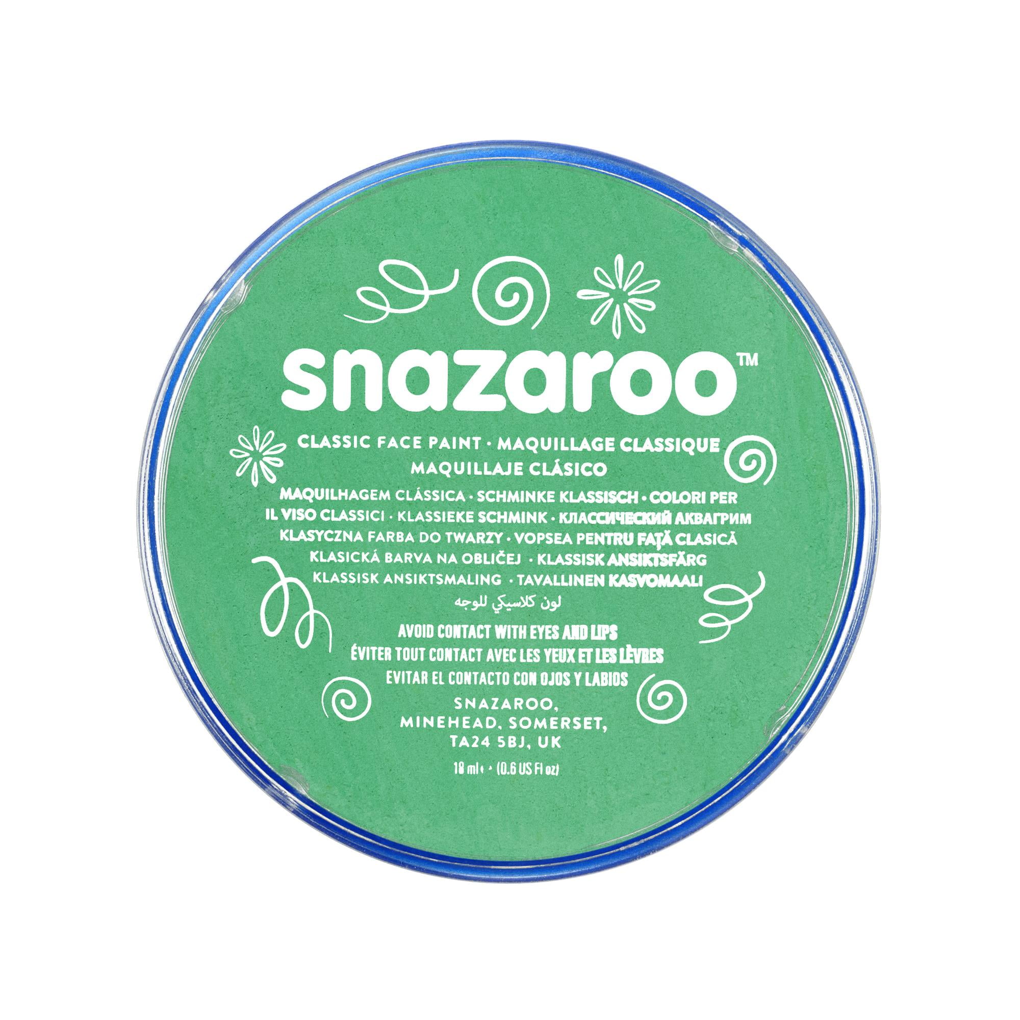 Snazaroo Classic Face Paint, 18ml, Lime Green 