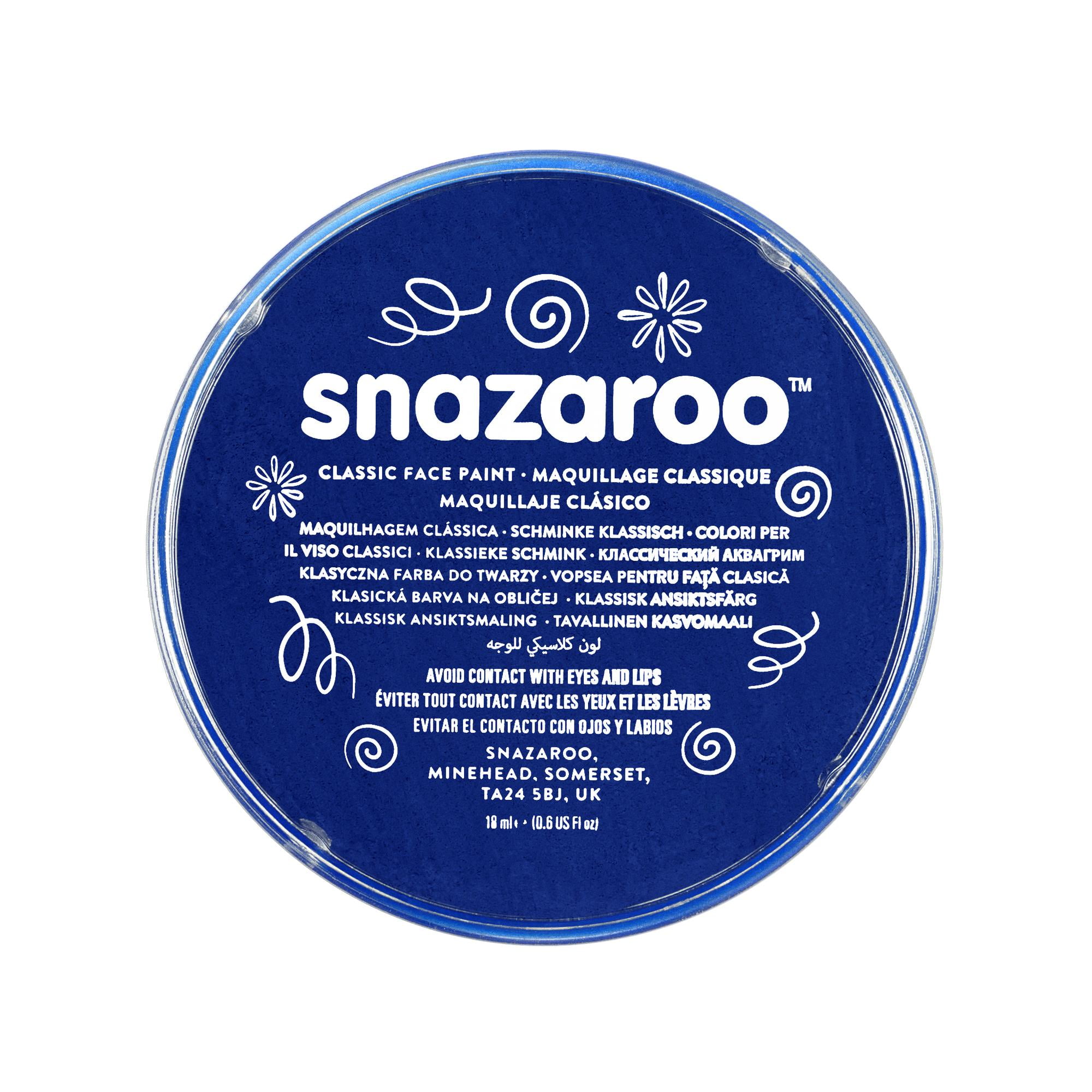 Snazaroo Classic Face Paint, 18ml, Dark Blue