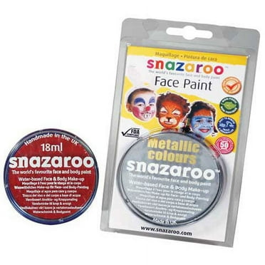 Snazaroo Classic Face Paint, 18ml, Dark Grey