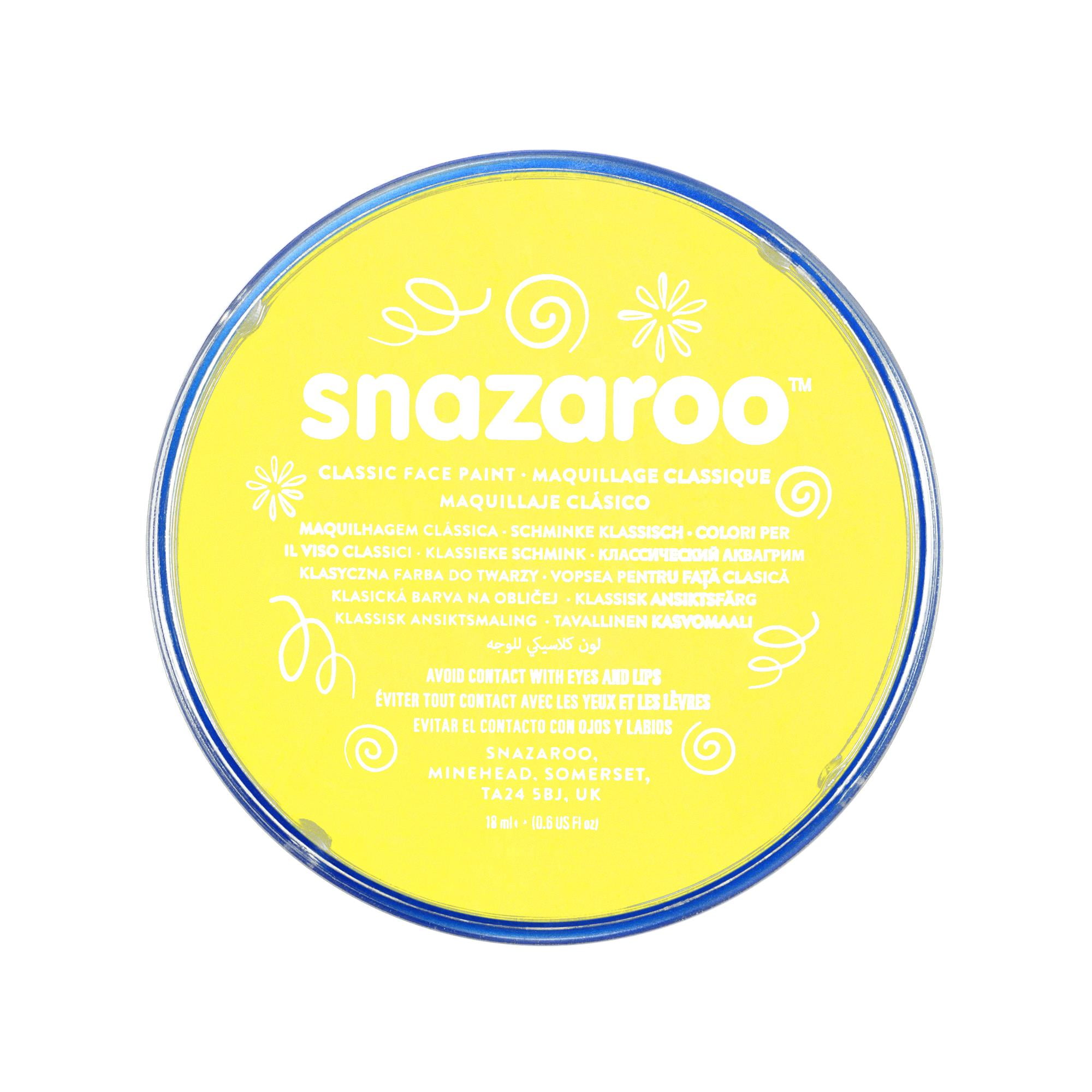 Snazaroo Classic Face Paint, 18ml, Pale Yellow