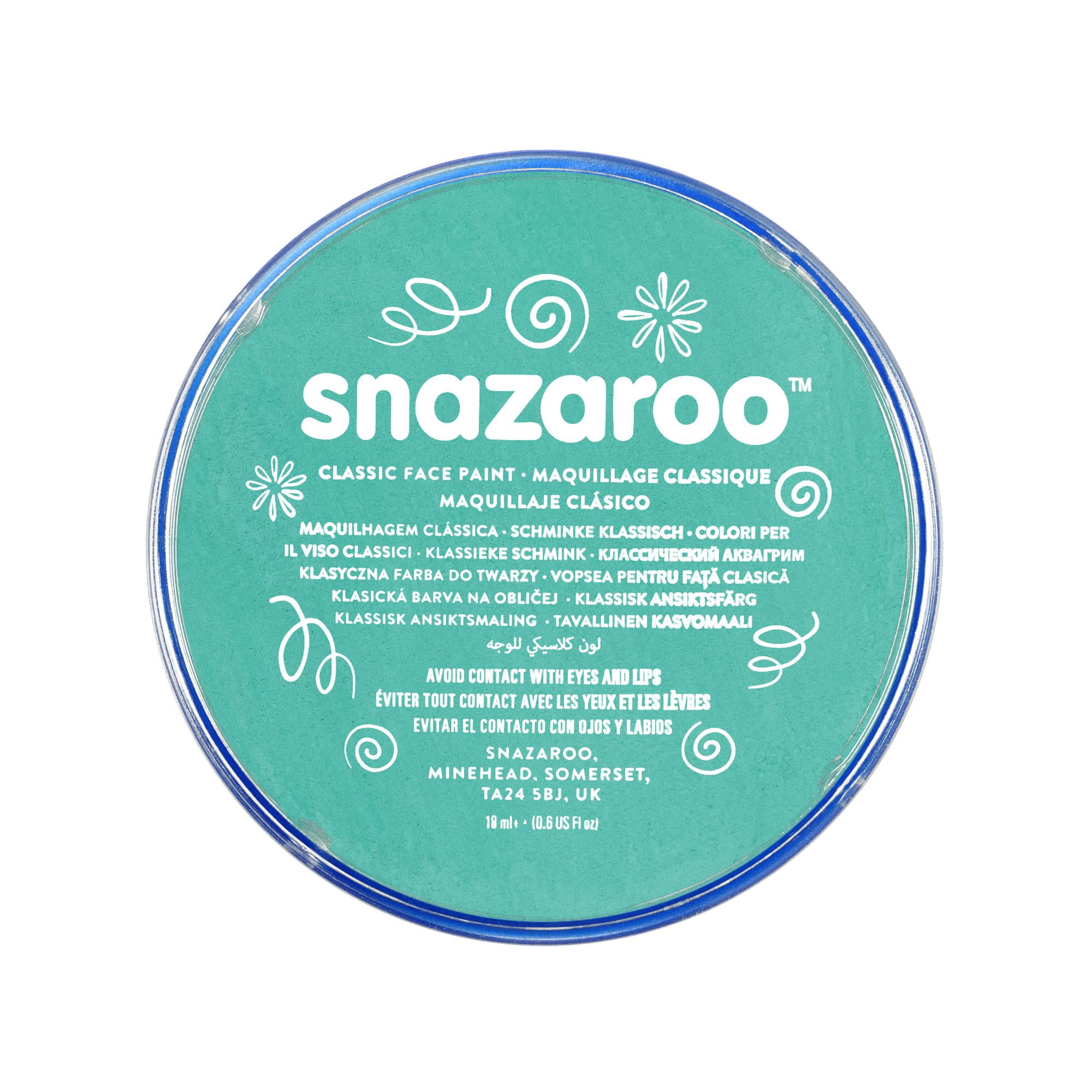 Snazaroo Classic Face Paint, 18ml, Sea Blue