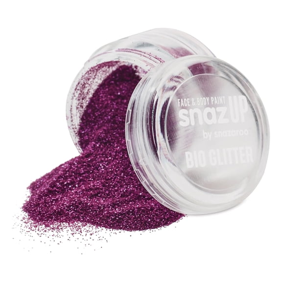 Snazaroo Face & Body Bio Glitter - Fuchsia, Fine, 5 g