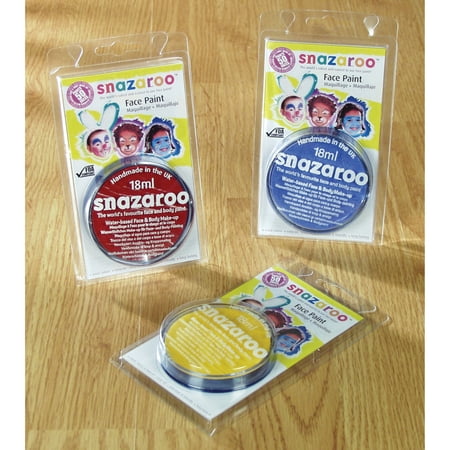 Snazaroo Face Paint, Classic Color, 18ml, Black
