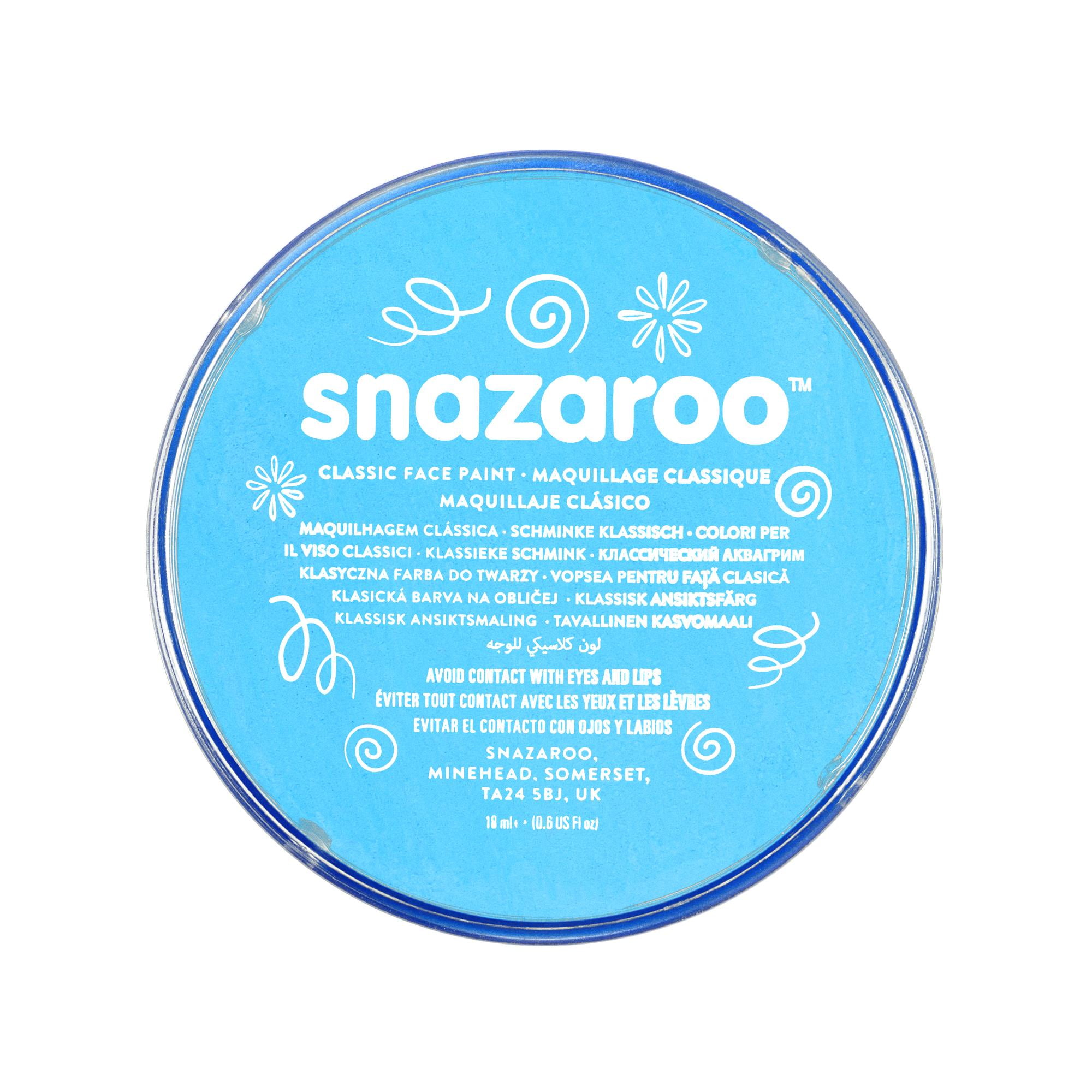 Snazaroo Face Paint, Classic Color, 18ml, Turquoise