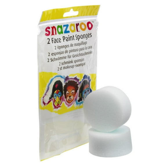 Snazaroo Face Painting High Density Sponge Set, 2/Pkg.