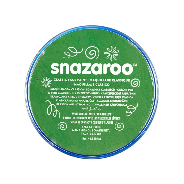 Snazaroo Purple 18 Ml Tubs Make Up Unisex 18ml X 5 Pack