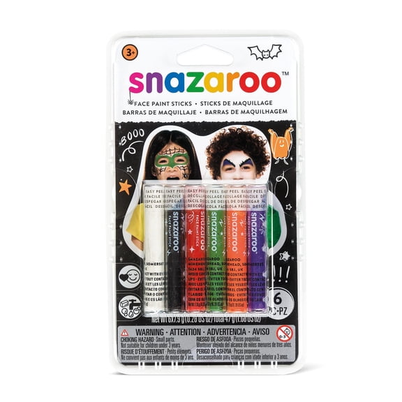 Snazaroo Halloween Face Painting Sticks, 12 Packs: 6 ct. (72 total)