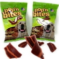 Snazzy Pooch Prime Pop' AIF4 N Bites Jerky Bacon Treats for Dogs Made