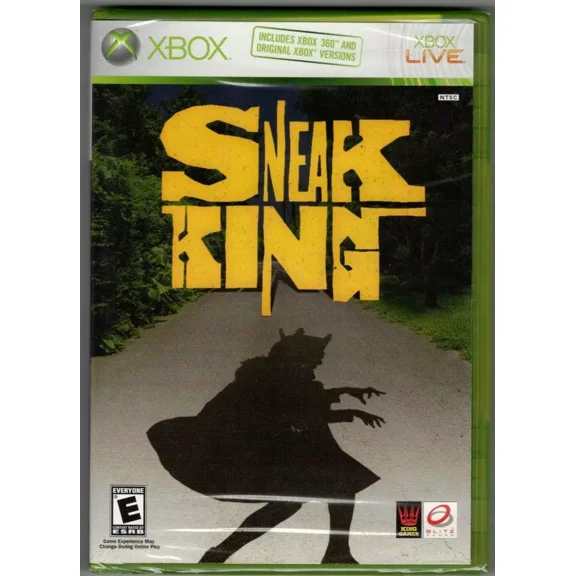 Sneak King Xbox 360 (Brand New Factory Sealed) Xbox 360,Xbox,Xbox 360
