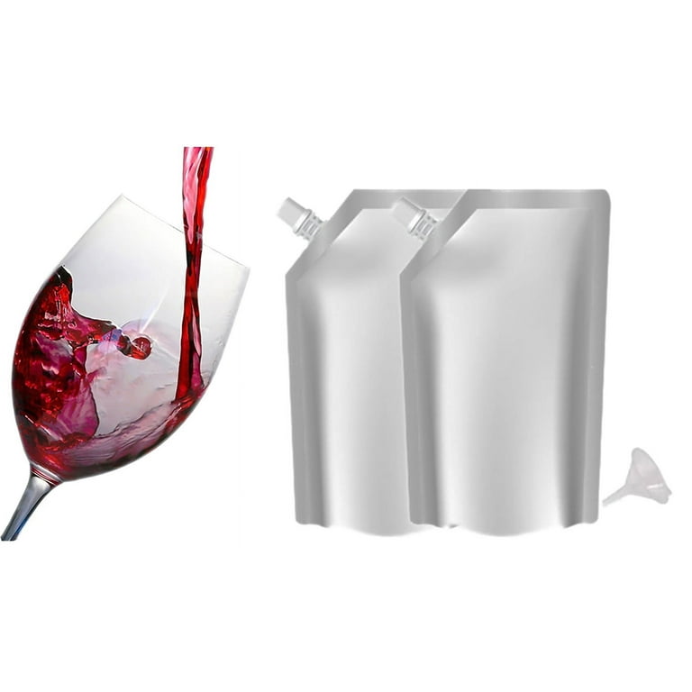 Sneak Your Alcohol Secret Hidden Flask Foil Pouch Kit - SET OF 2 FLASKS