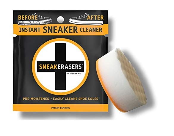 SneakERASERS Instant Sole and Sneaker Cleaner, Premium Pre