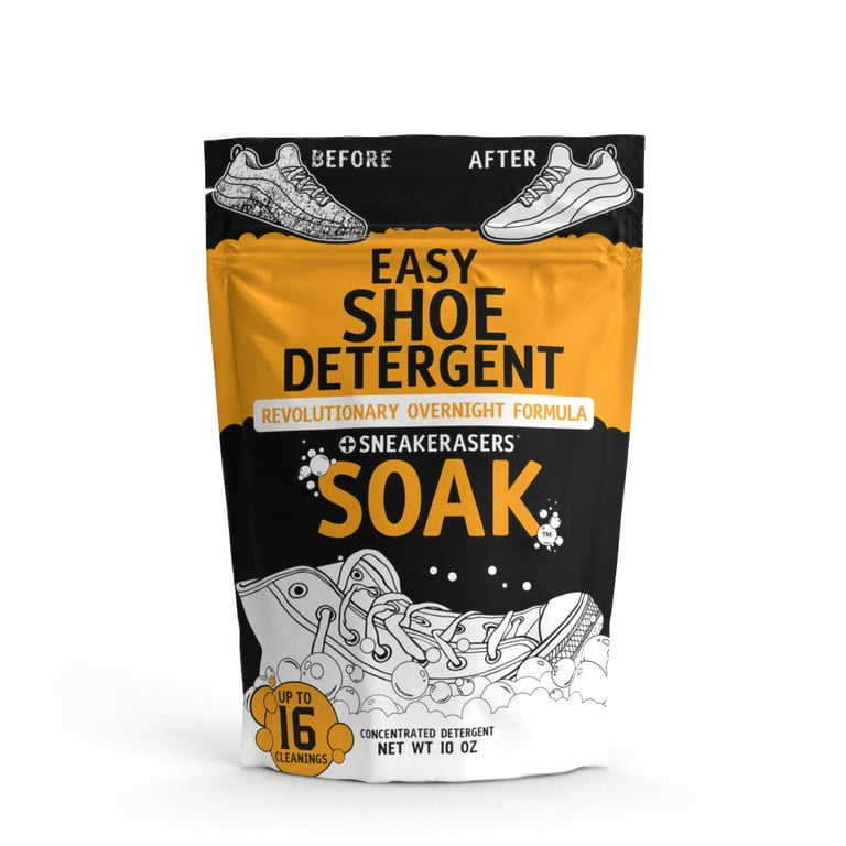 SneakERASERS SOAK Sneaker Detergent Casual Shoe Cleaner