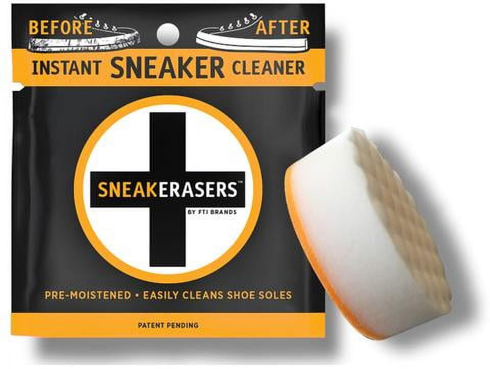 SneakERASERS Instant Sneaker Pre-Moistened Cleaner Sponges - Set of Five One-Size