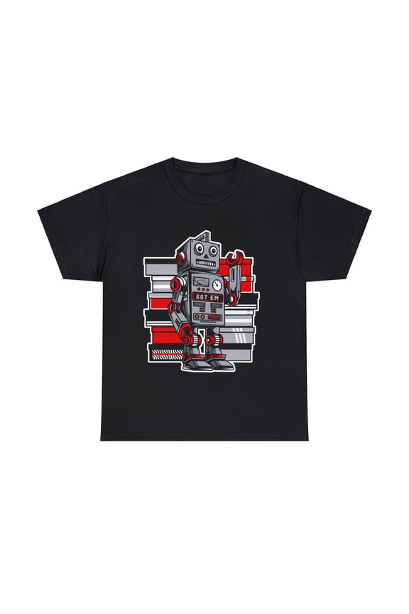 Sneaker Bot Reimagined Retro Bred Sneaker Shirt