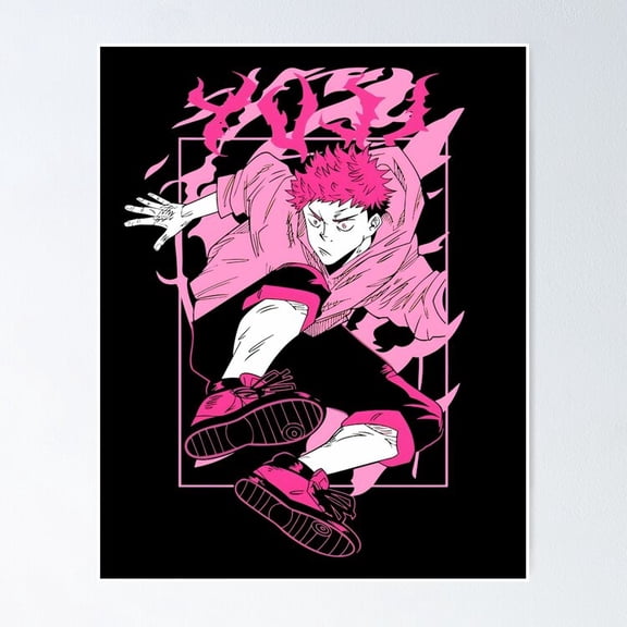 Sneaker Culture Slam Dunk Action Graphic Wall Art Sports Decor, Unframed Poster