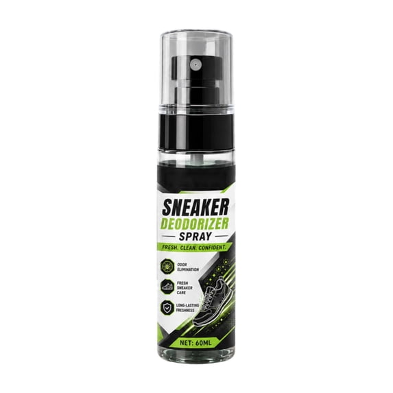 Sneaker Deodorizer Spray 60ML Odor Neutralizer for Shoes with Long Lasting Freshness and Easy Application Suitable for Various Footwear Types