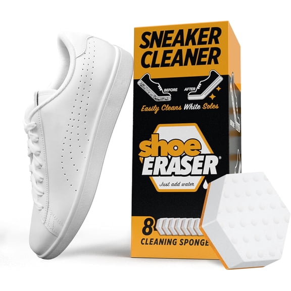 Sneaker Eraser - Shoe Cleaner Sponge for Effortless Shoe Maintenance, Effective Sneaker Erasers for Quick Cleaning, Compact and Convenient Shoe Care Solution (8 Pack)