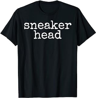 sneaker head t shirt