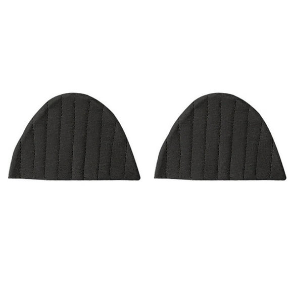 STRANDCHIC Self-Adhesive Heel Stickers Black Comfortable Foot Care for Protection 1Pair